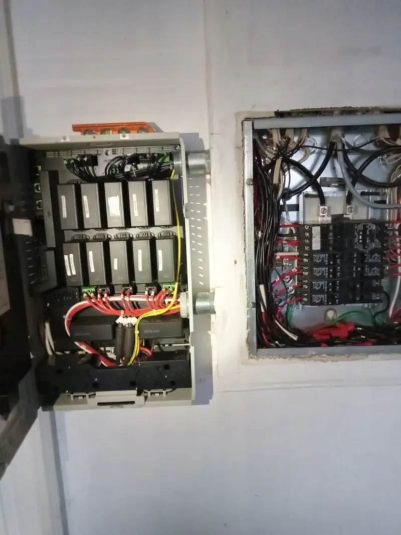 Electrical panel upgrade completed for Carbon Monoxide Detector Installation in East Hills